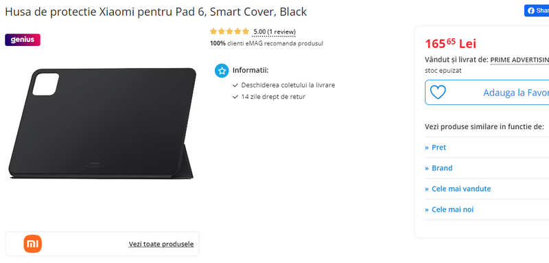 Tableta Xiaomi Pad 6, 11